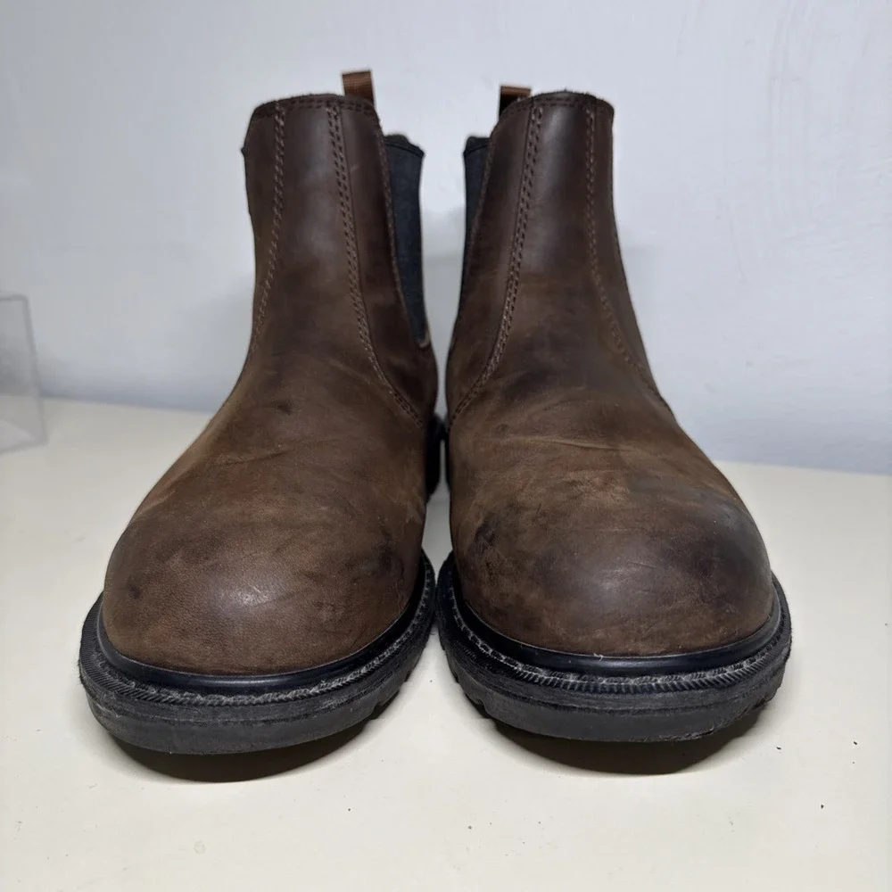 WORX By Red Wings 5425 Men's Work Boots 9.5 WW ASTW F 2413-11 EH Pull On Worn